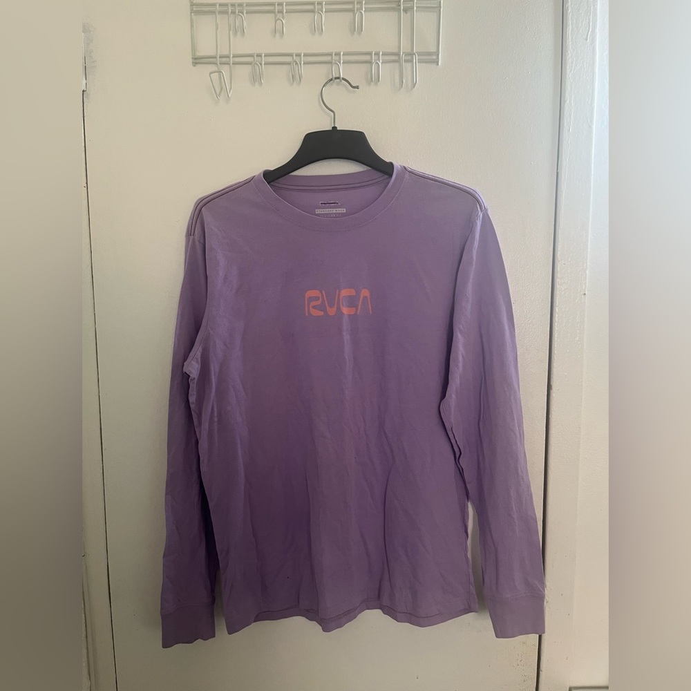 RVCA Lavender Standard Wash Shirt - Picture 2 of 5